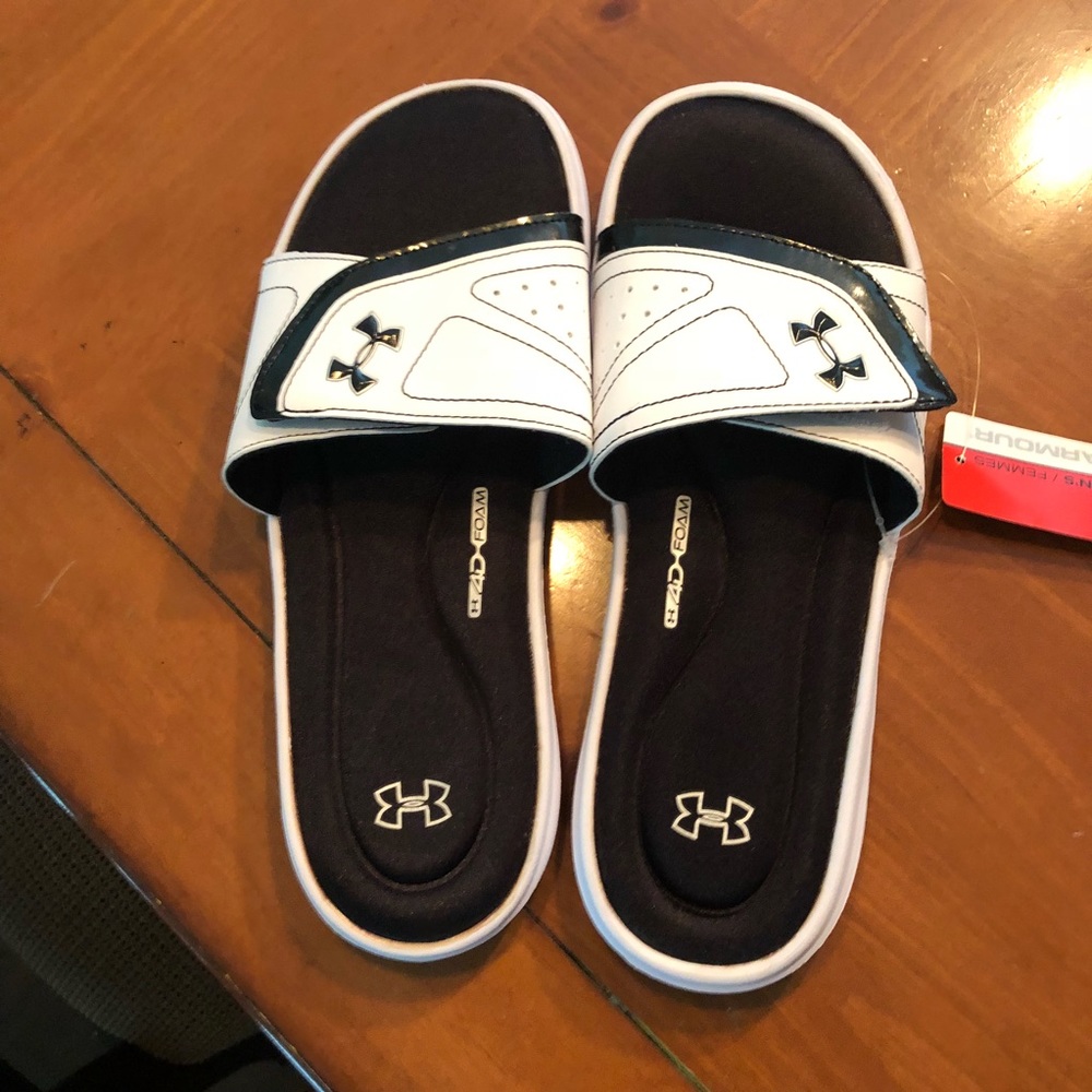 Under armor ignite V Kids slide sandals